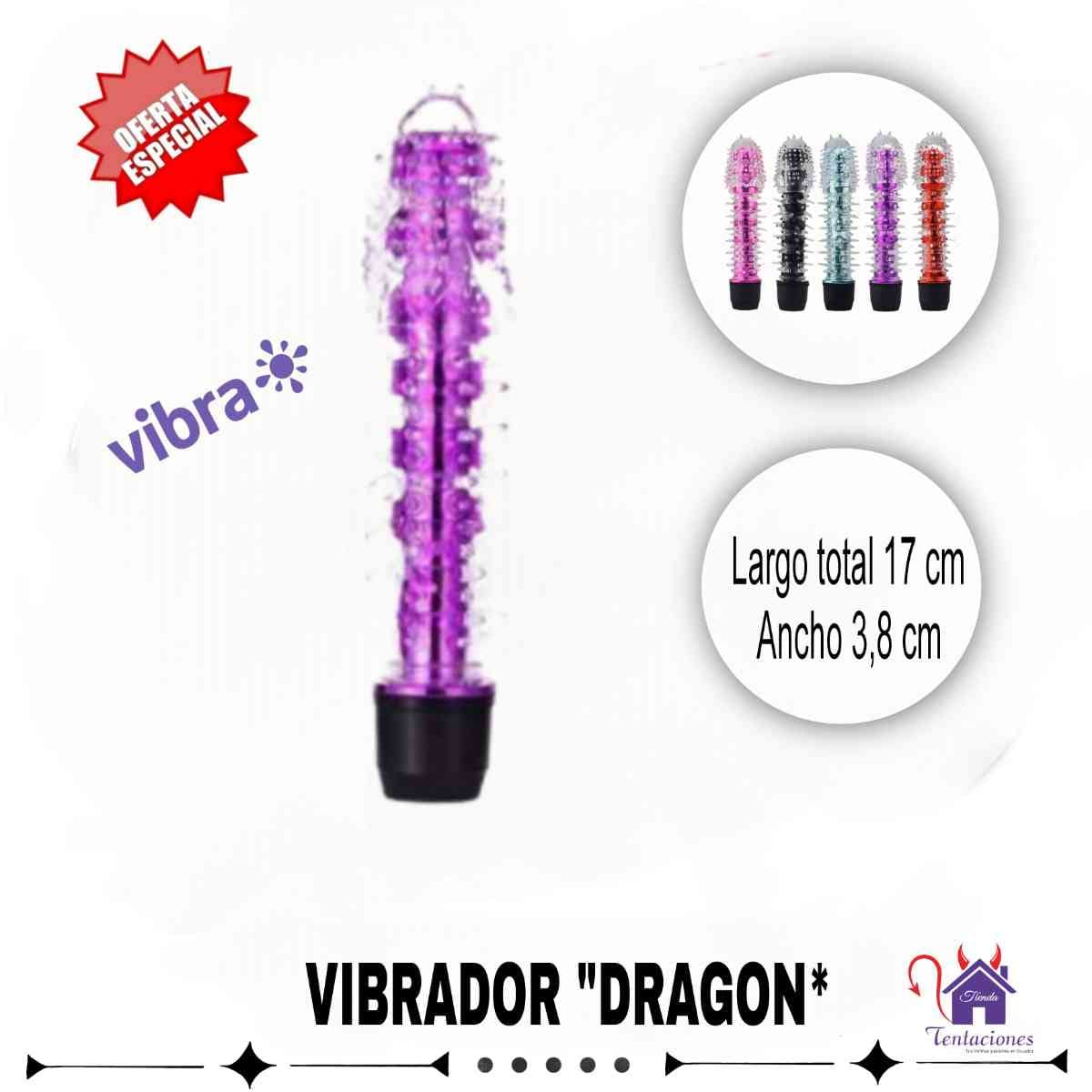 Vibrador Dragon-Tienda Tentaciones- Sex Shop Ecuador