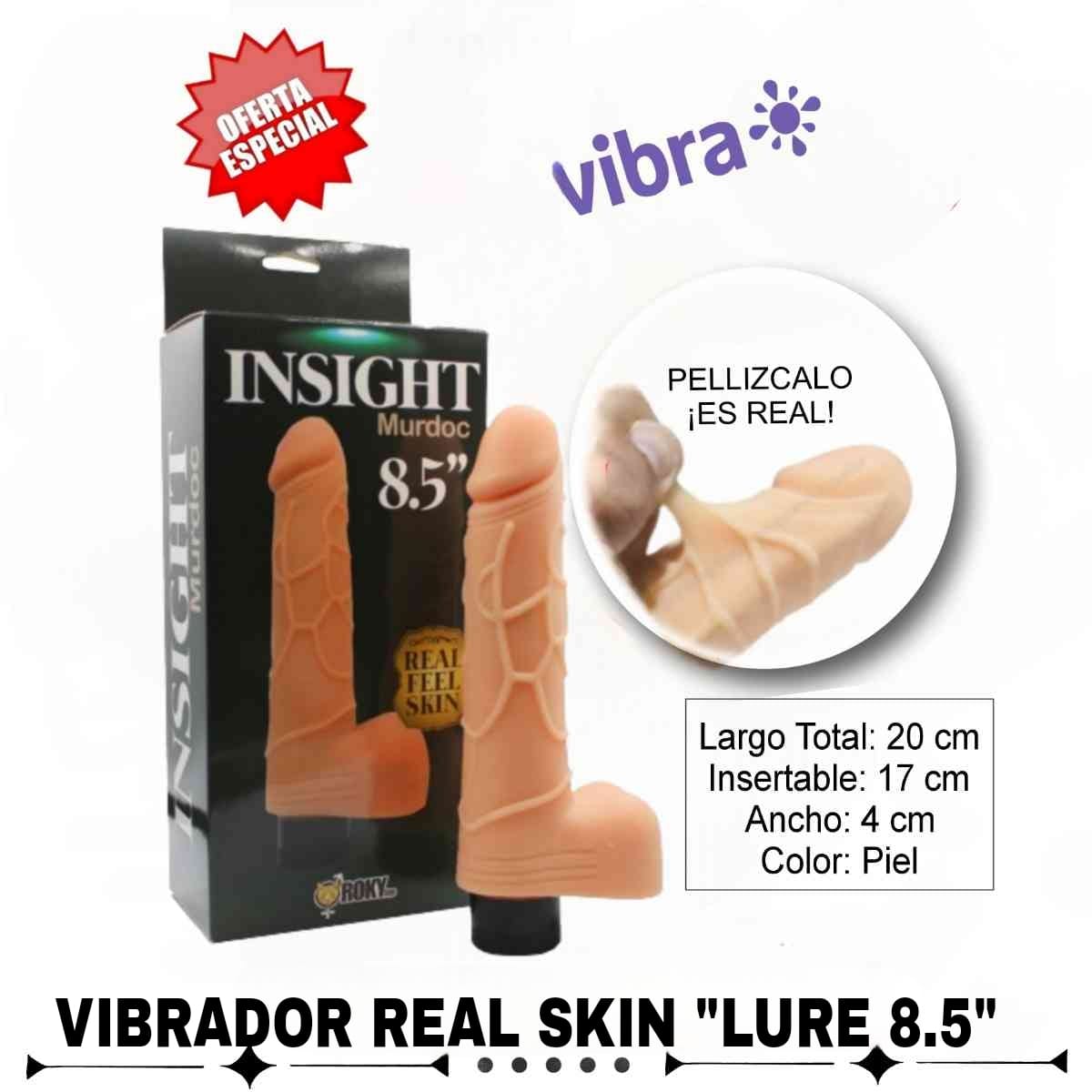 Vibrador Real Skin-Tienda Tentaciones-Sex Shop Ecuador
