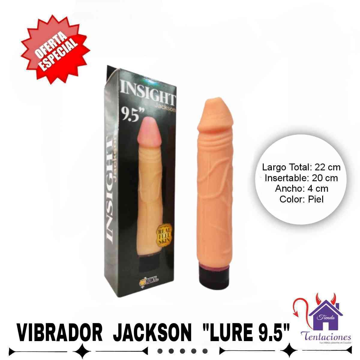 Vibrador Jackon Lure-Tienda Tentaciones-Sex Shop Ecuador
