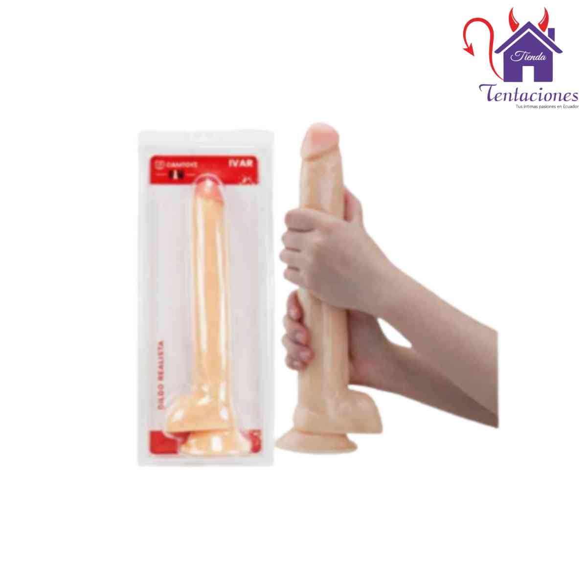Dildo Realista Ivar-Tienda Tentaciones-Sex shop Ecuador