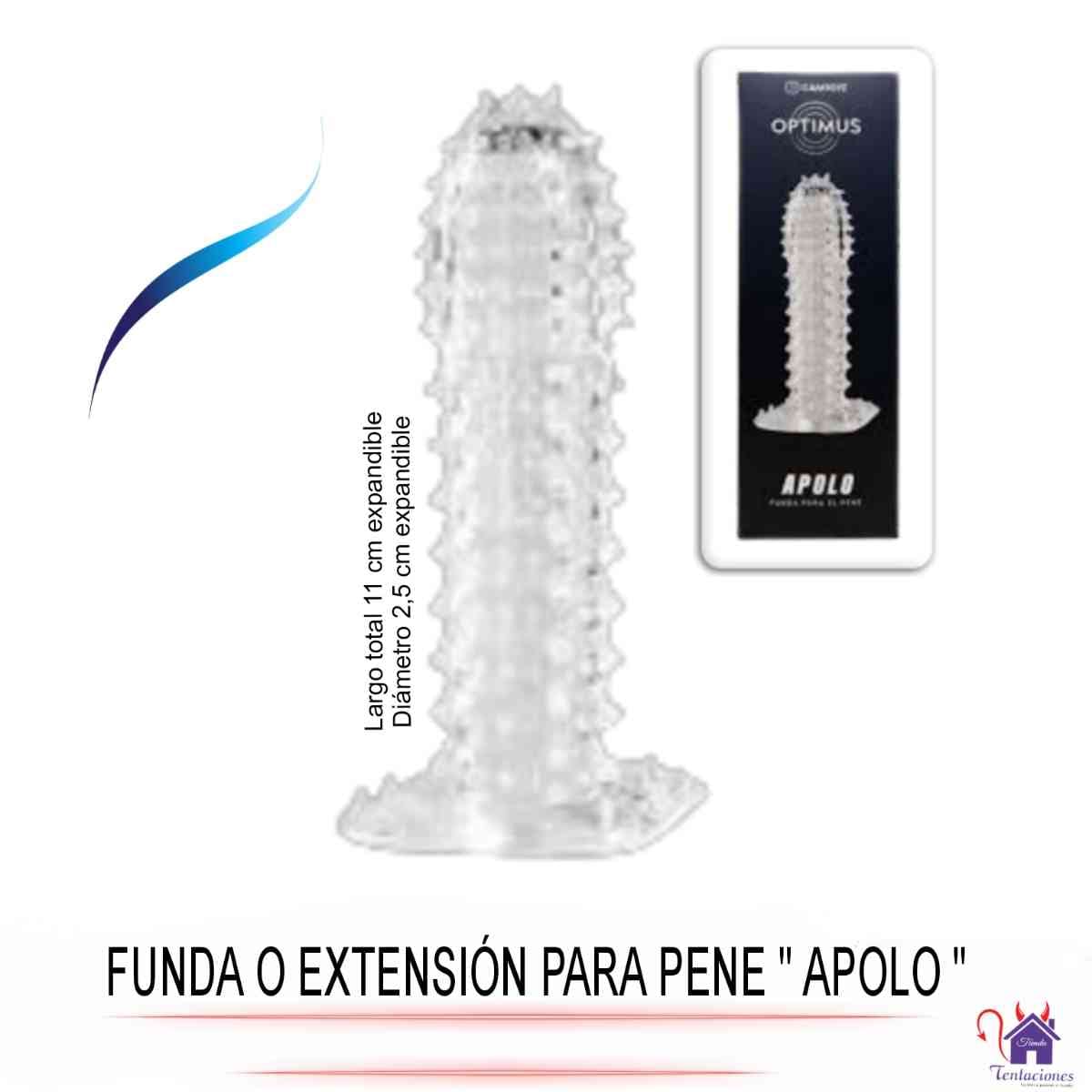 Extensión o funda Apolo- Tienda Tentaciones- Sex Shop Ecuador