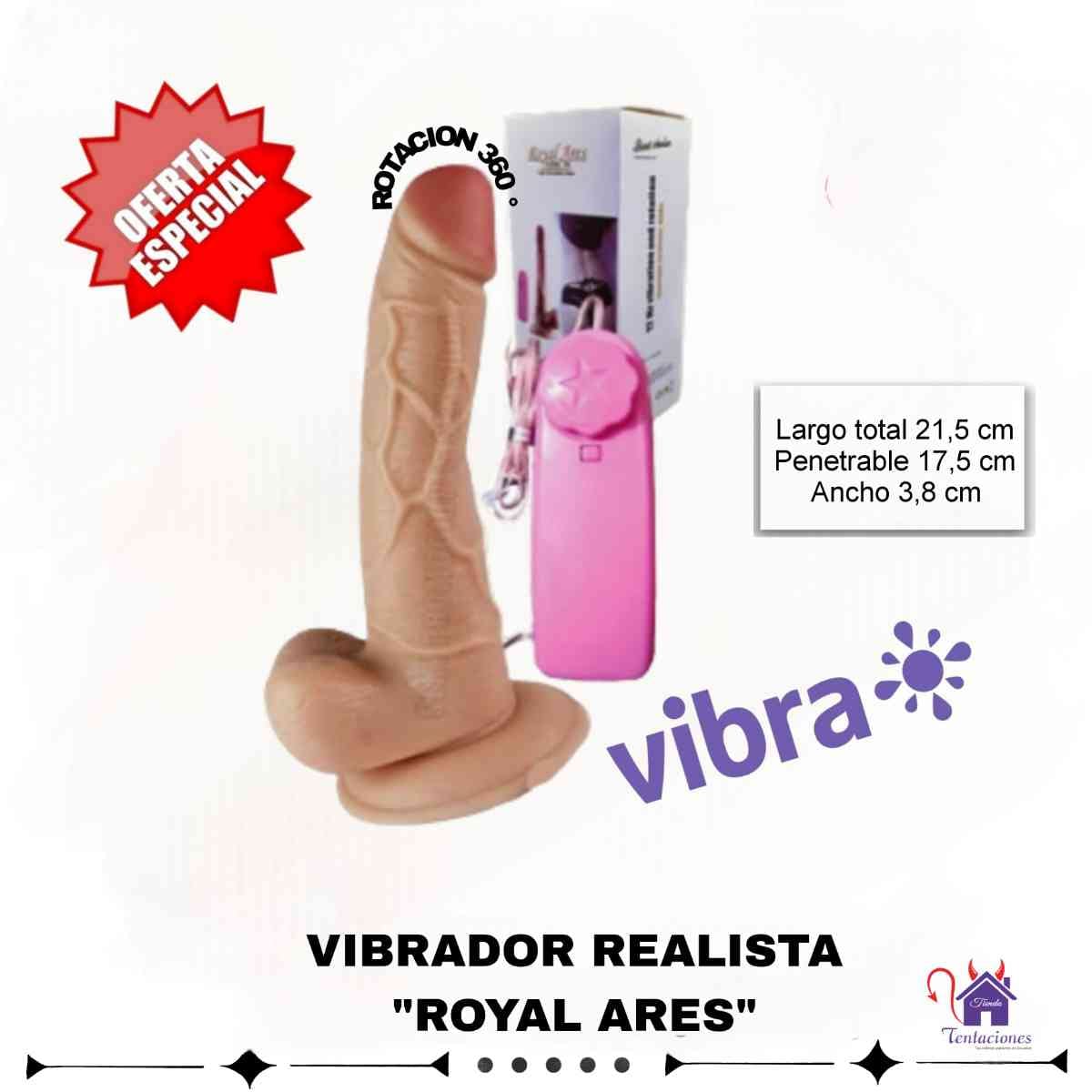 Vibrador Royal Ares-Tienda Tentaciones-Sex Shop Ecuador