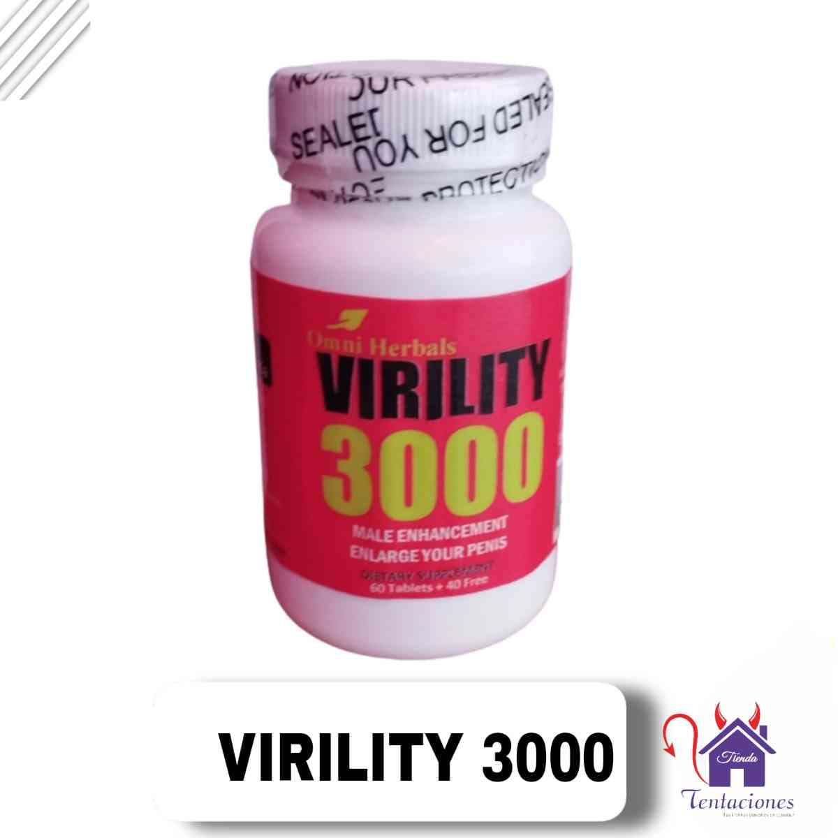 Virility 3000-Tienda Tentaciones-Sex Shop Ecuador
