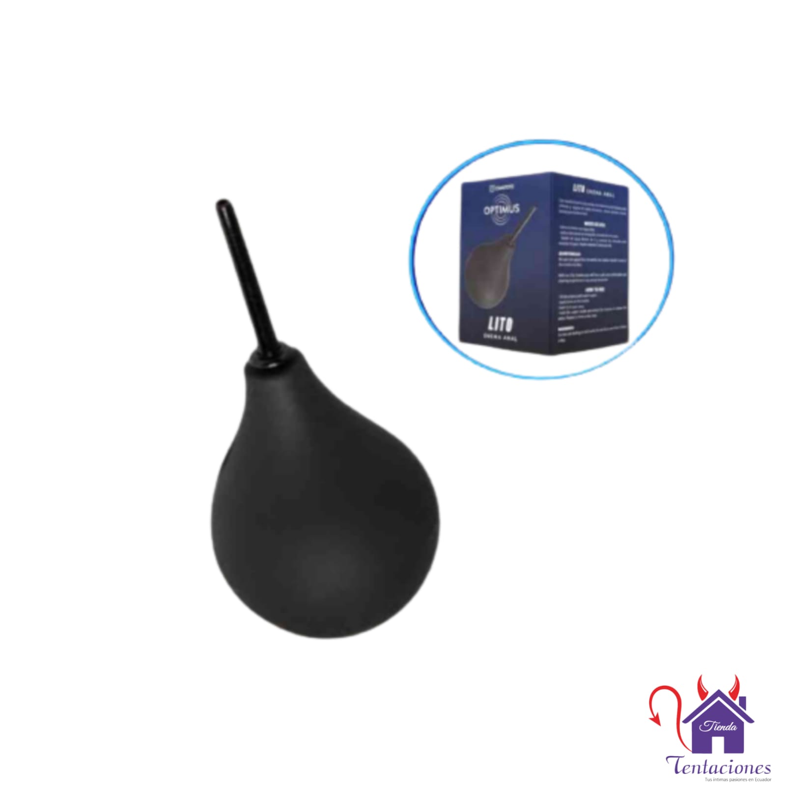 Enema o Duchas anales-Tienda Tentaciones-Sex Shop Ecuador