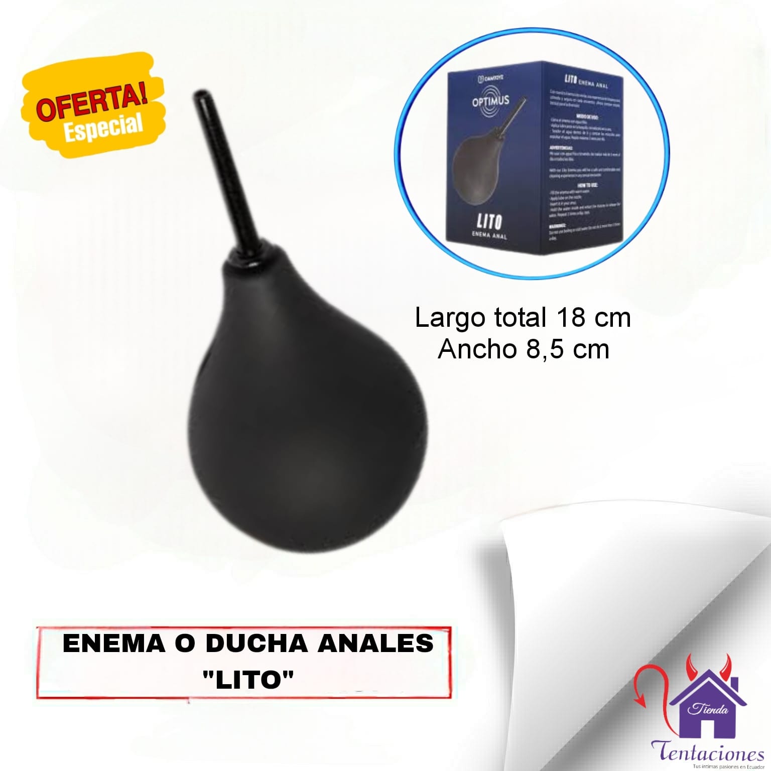 Enema o Ducha Anales " Lito "