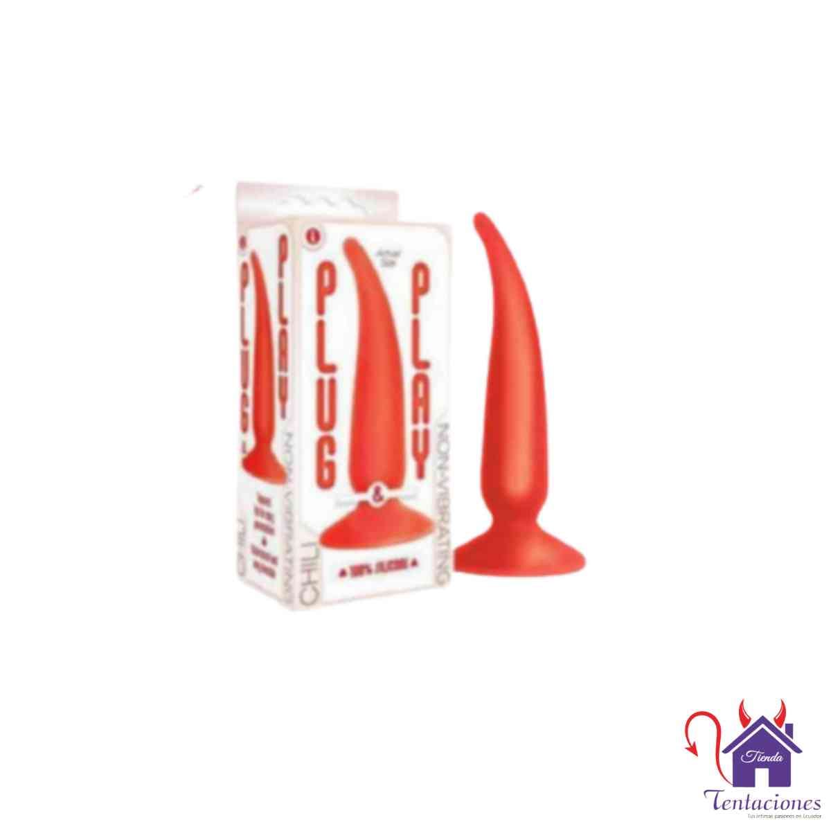 Plug Anal Silicona-Tienda Tentaciones-Sex Shop Ecuador