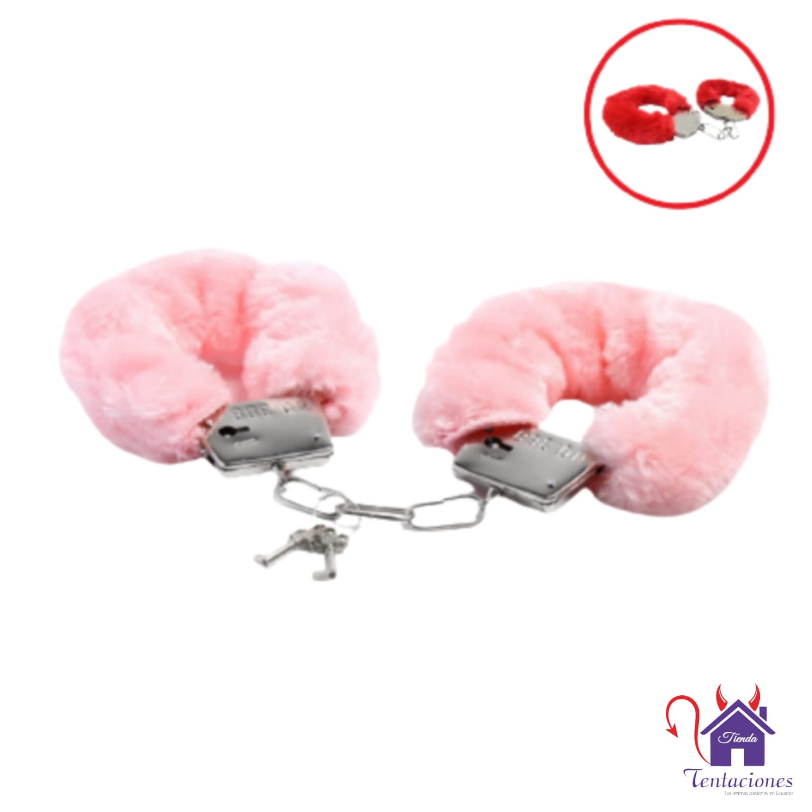 Esposas de felpa-Tienda Tentaciones-Sex Shop Ecuador