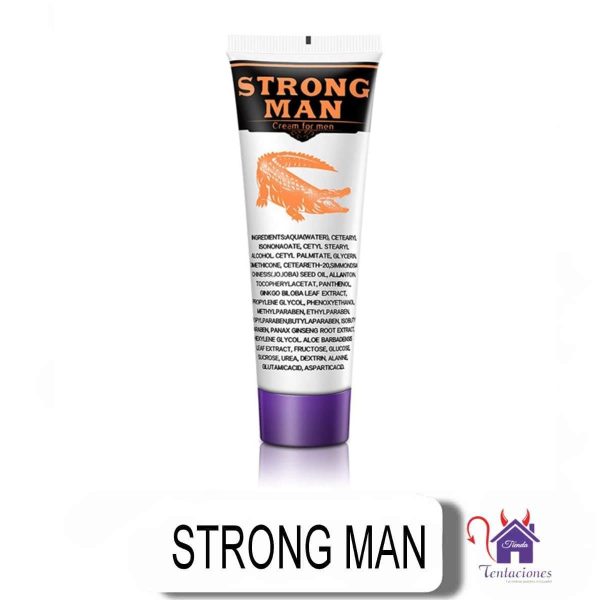 Crema Strong Man-Tienda Tentaciones-Sex Shop Ecuador