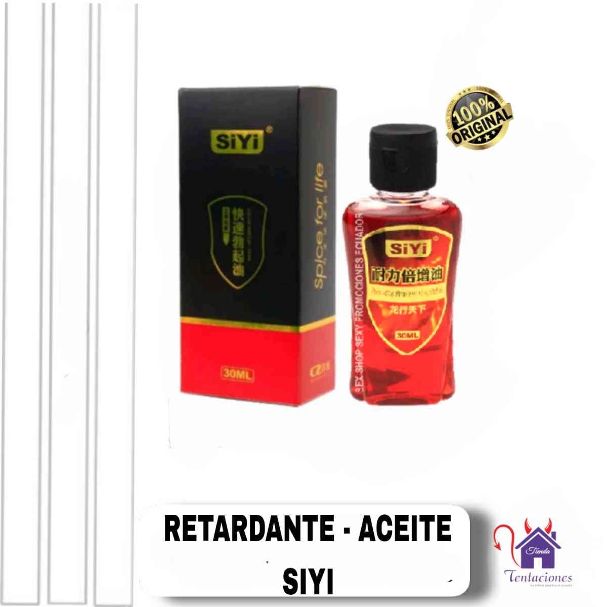 Aceite Retardante Siyi-Tienda Tentaciones-Sex Shop Ecuador