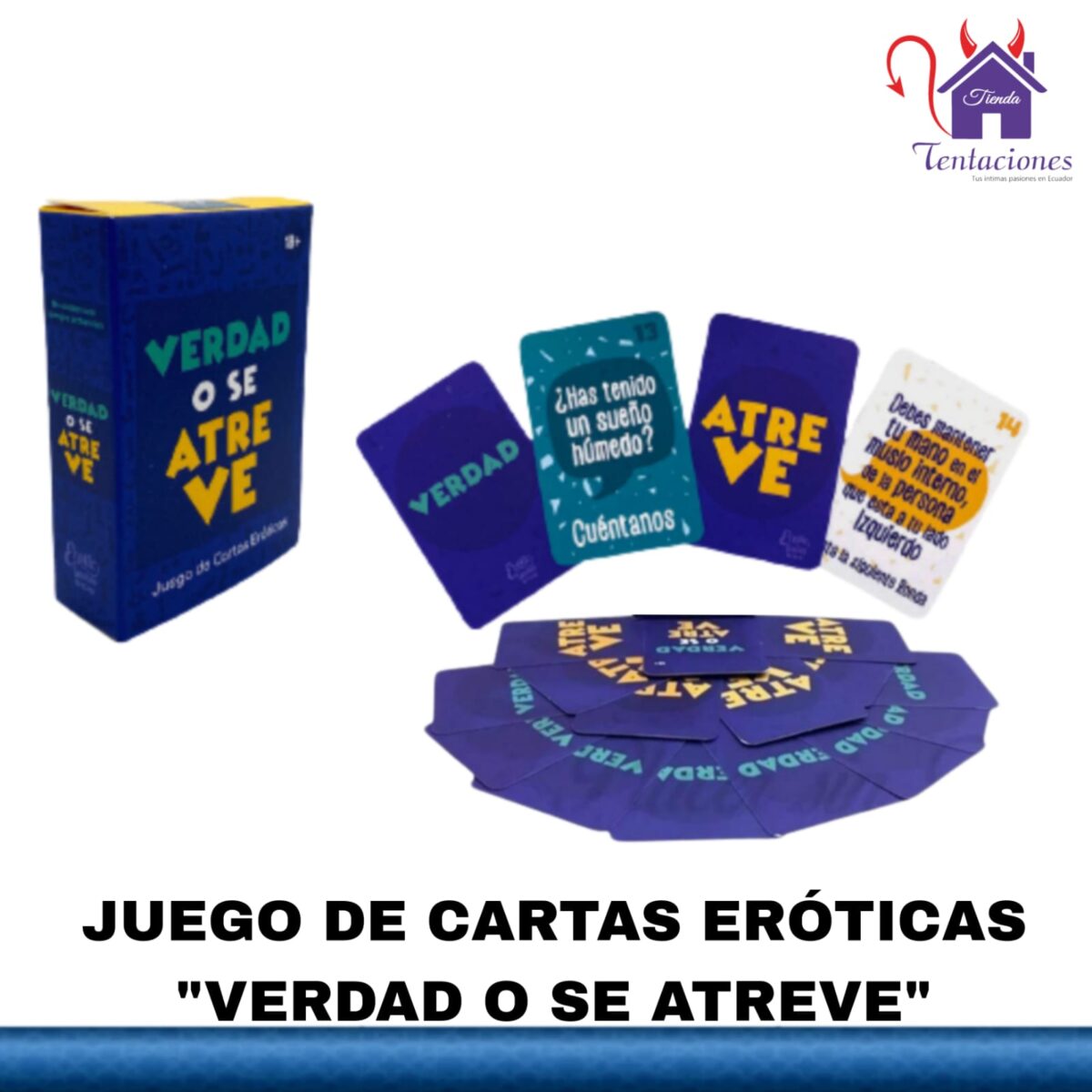 Cartas eróticas verdad o se atreve-Tienda Tentaciones-Sex Shop Ecuador