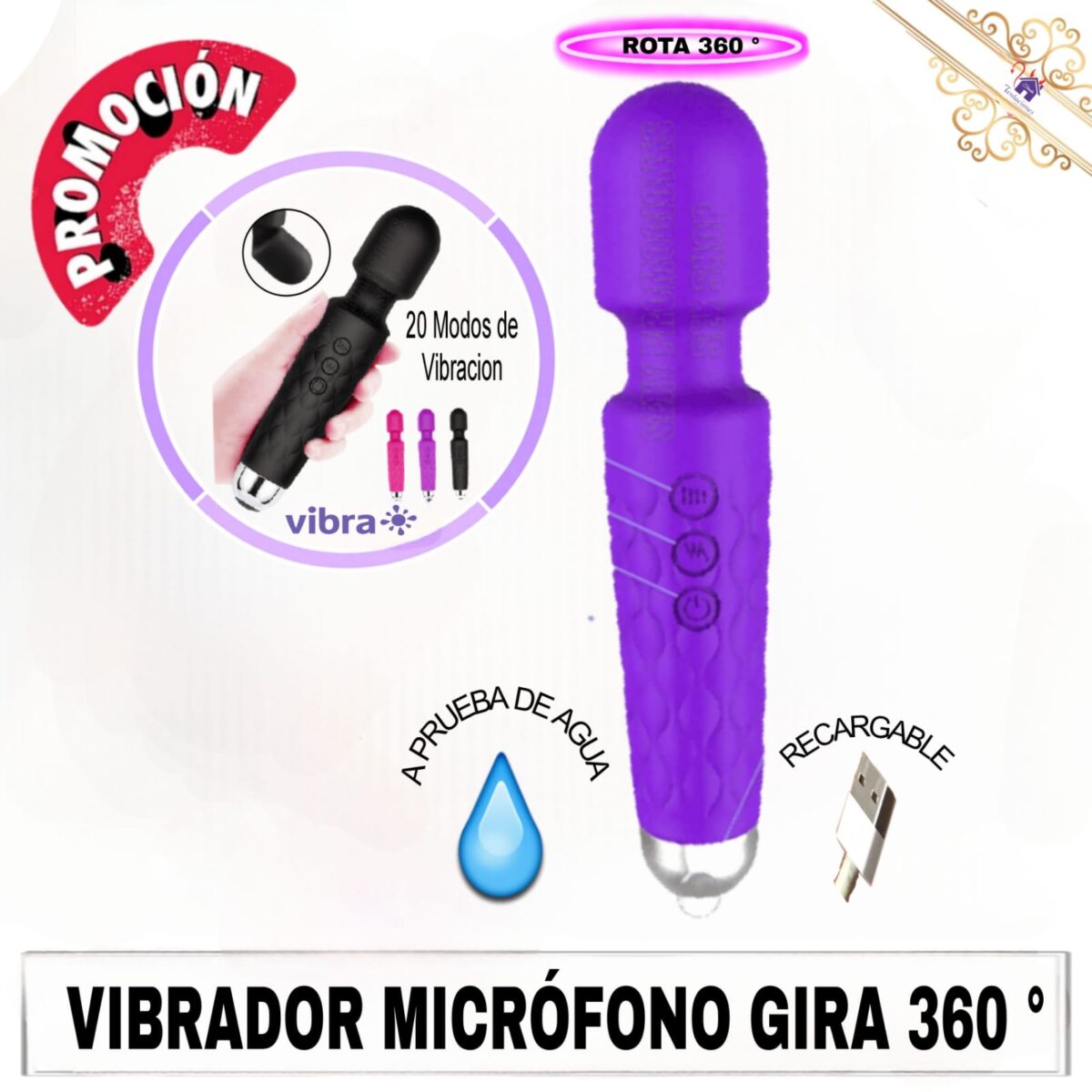 Vibrador Micrófono-Tienda Tentaciones-Sex Shop Ecuador