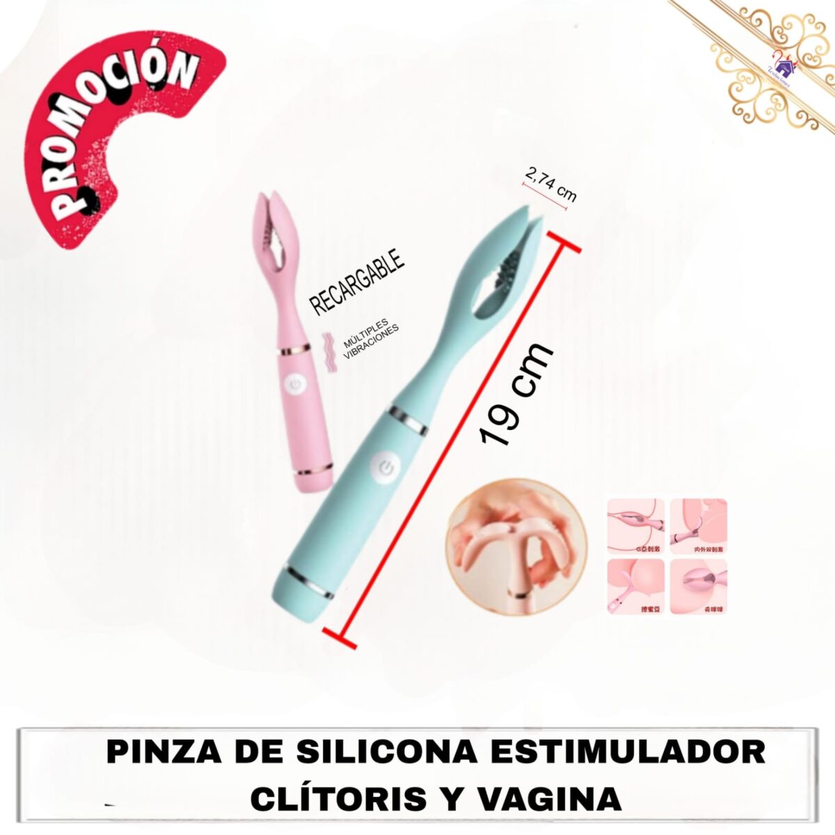 Pinzas de Silicona-Tienda Tentaciones-Sex Shop Ecuador