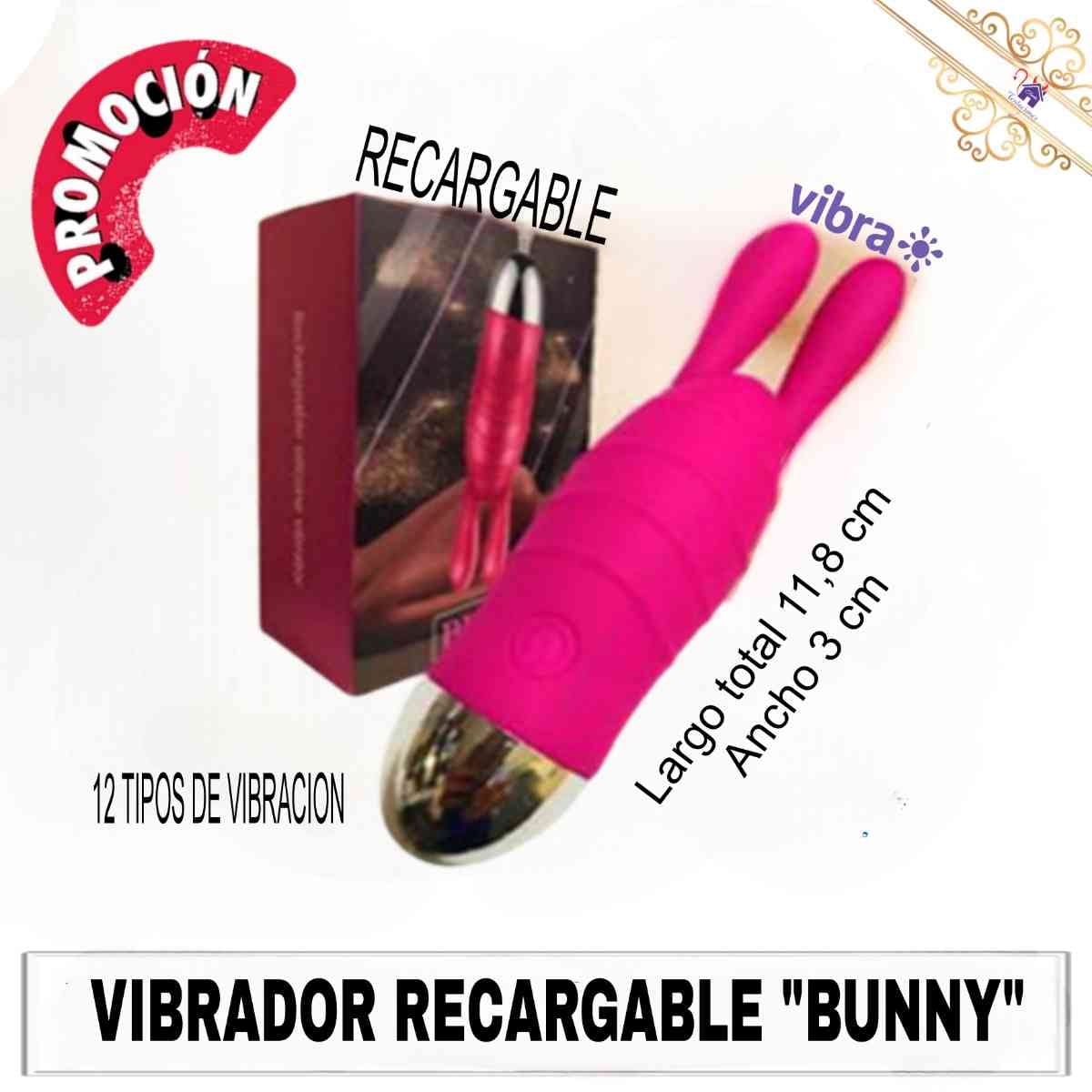 Vibrador Recargable Bunny-Tienda Tentaciones-Sex Shop Ecuador