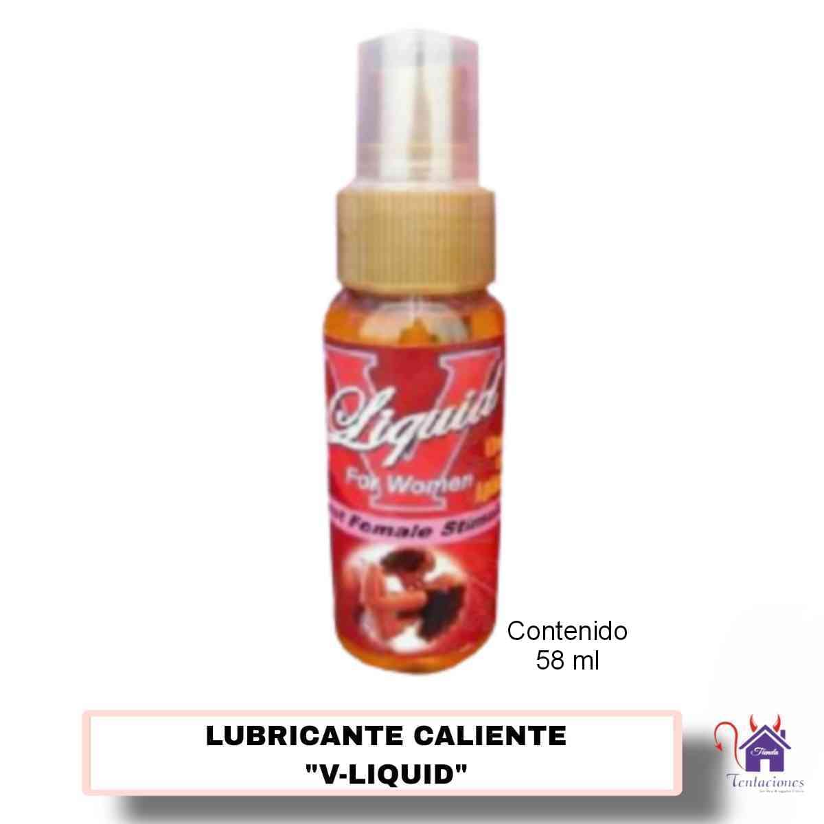 Lubricante V-Liquid-Tienda Tentaciones-Sex Shop Ecuador