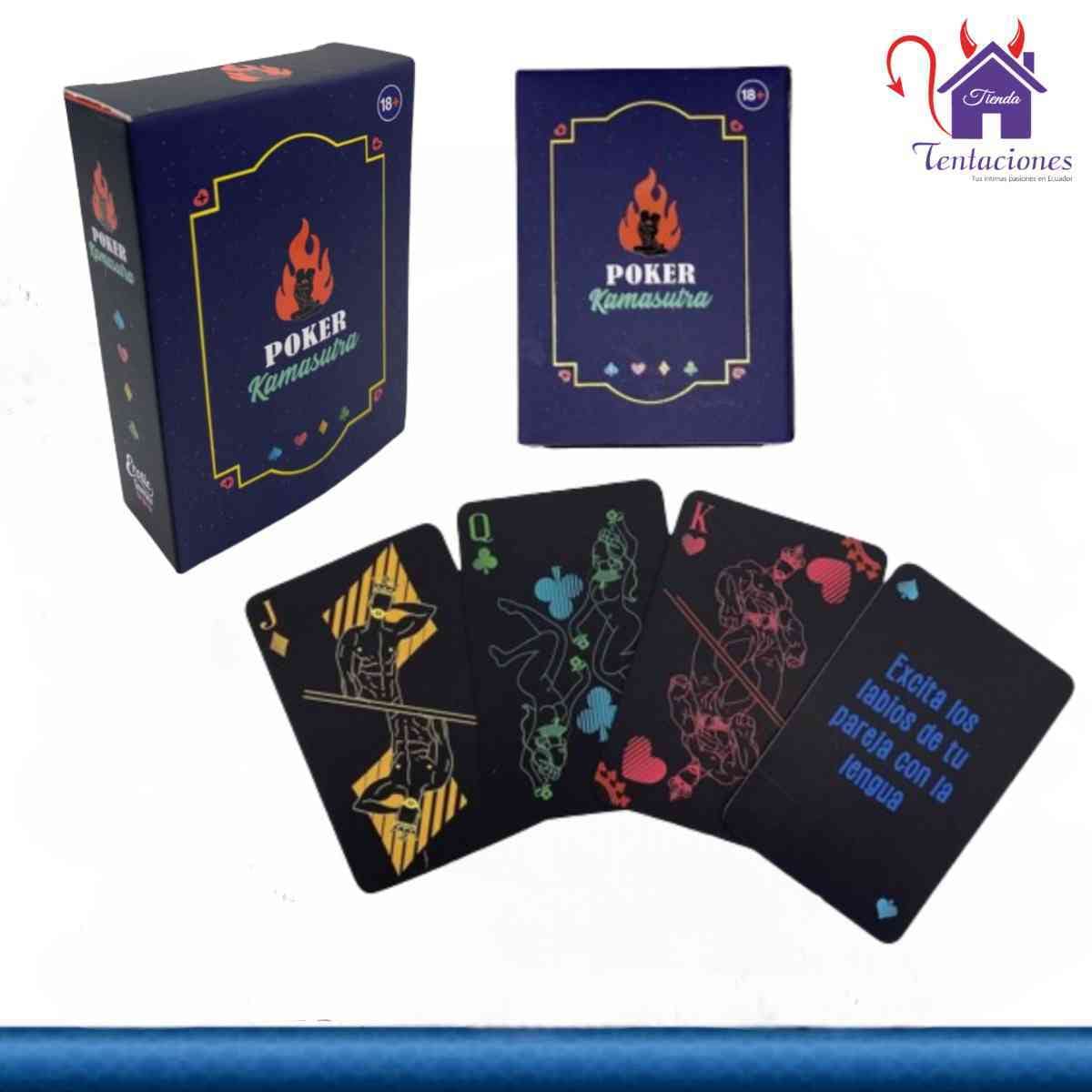 Juego de cartas Poker kamasutra -Tienda Tentaciones-Sex Shop Ecuador