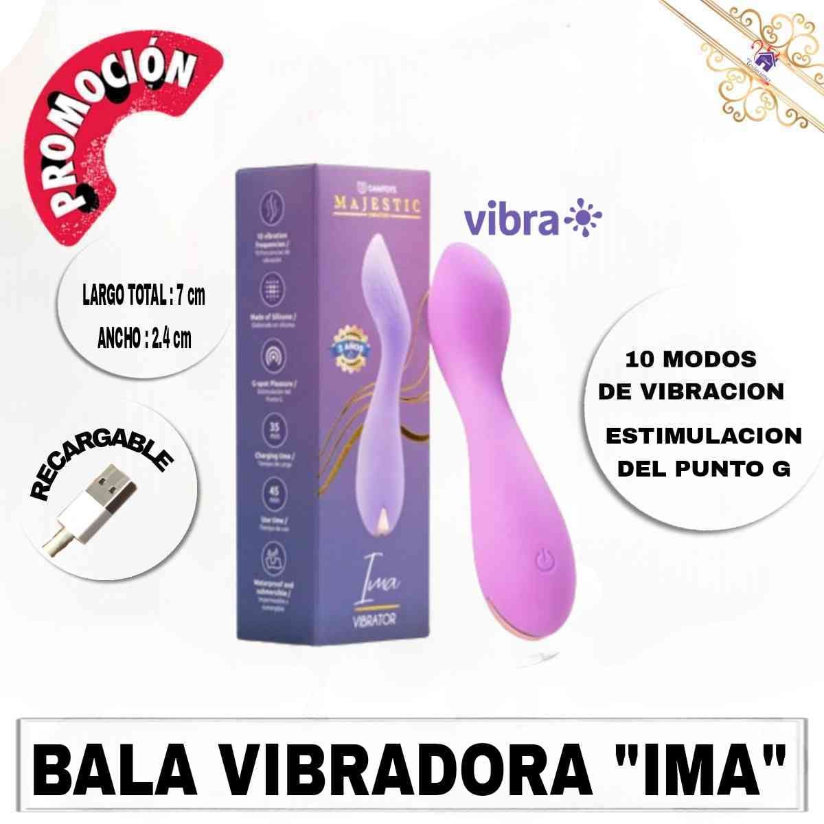 Bala Vibradora Ima-Tienda Tentaciones-Sex Shop Ecuador