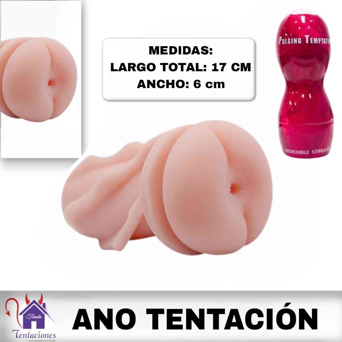 La imagen describe la presentación del Ano maturbador Pulsing Tentación