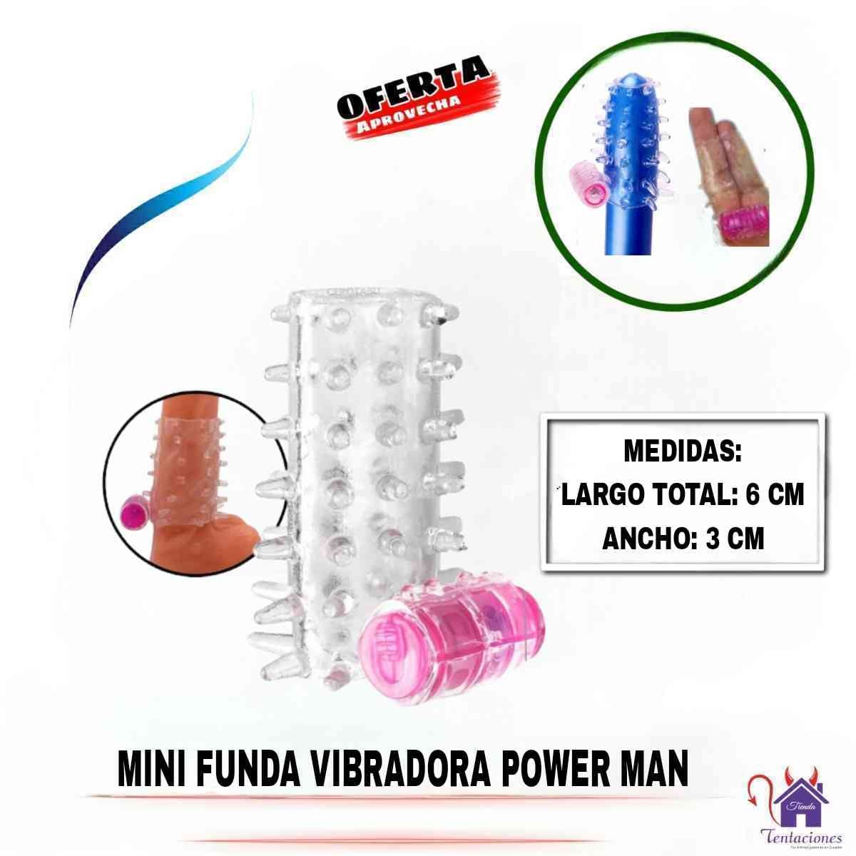 Funda con Vibración Power Man - Imagen 2