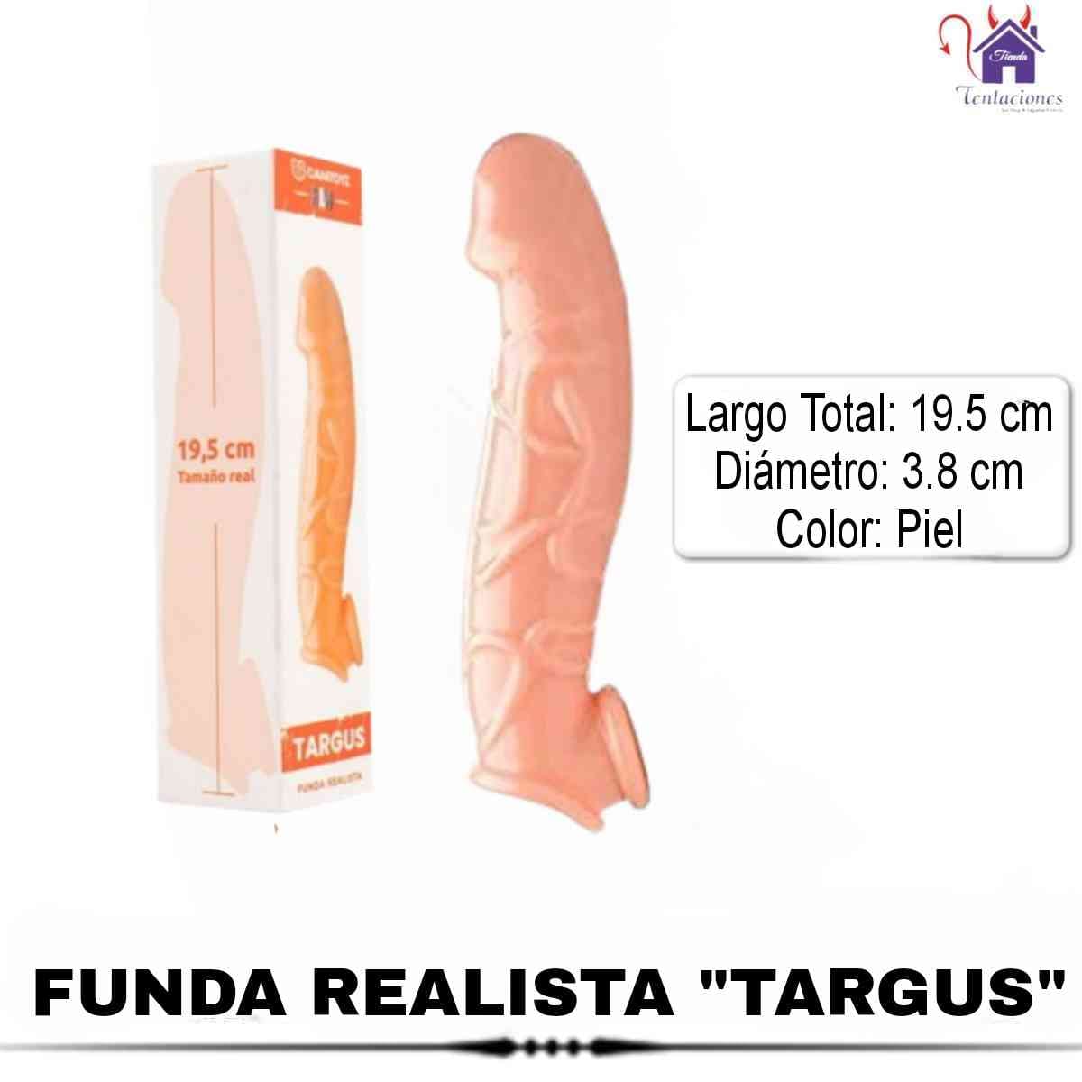 La imagen describe las Medidas de la Funda Realista Targus