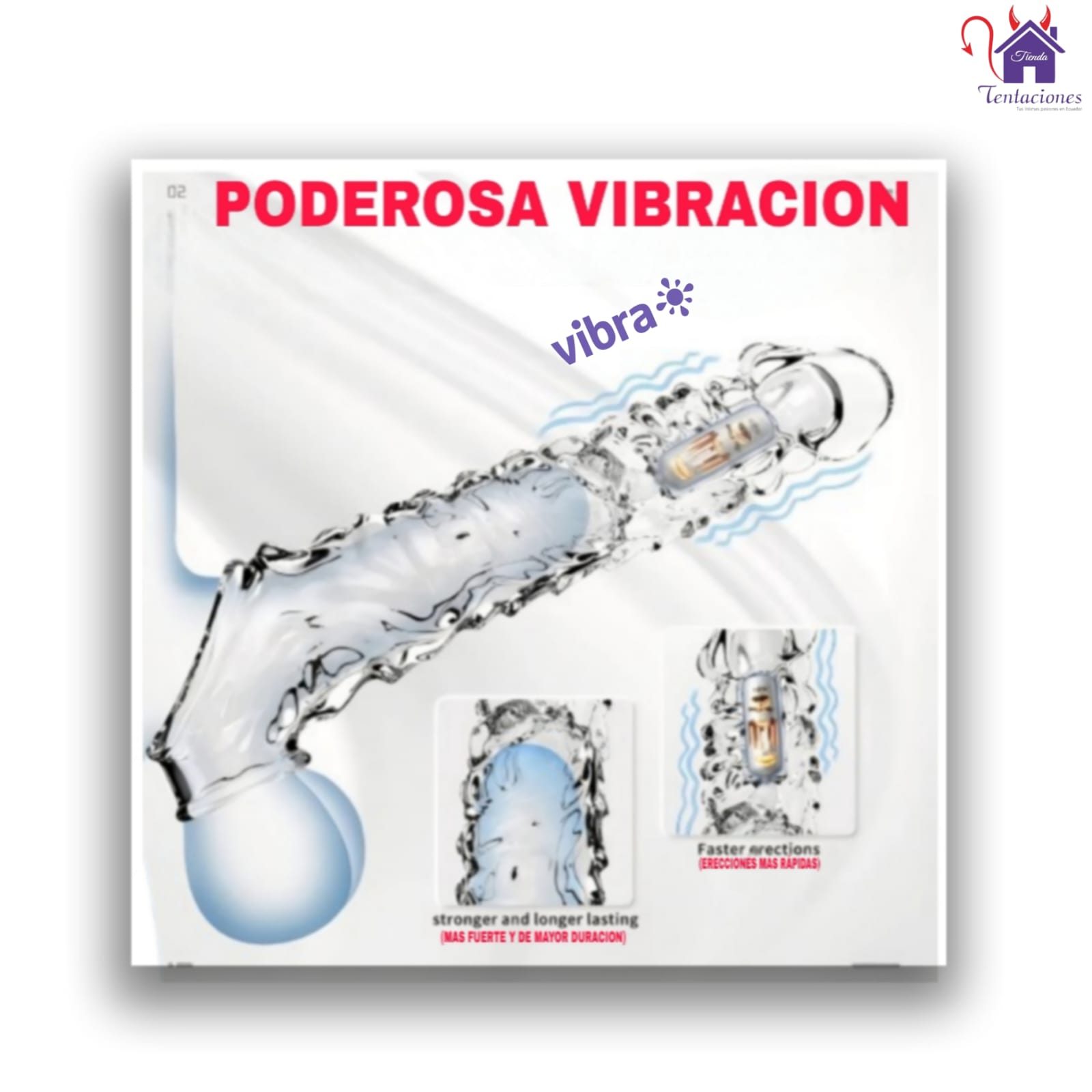 Funda o Extension Vibradora Rocco - Imagen 5