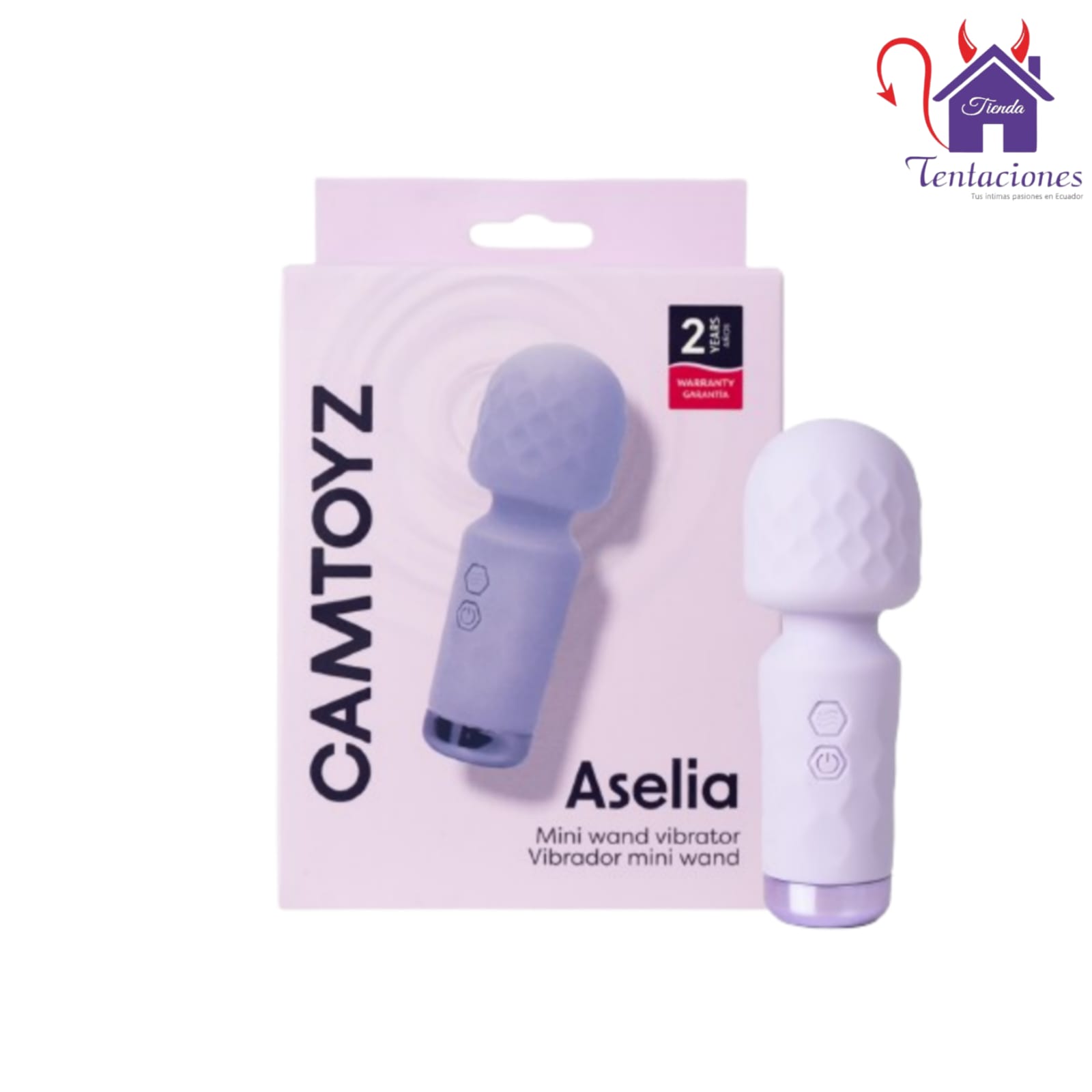Esta imagen las Características y Contenido del Vibrador Hitachi Masajeador Aselia Majestic