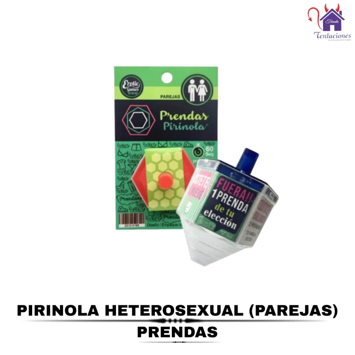 Pirinola Heterosexual Parejas Prendas