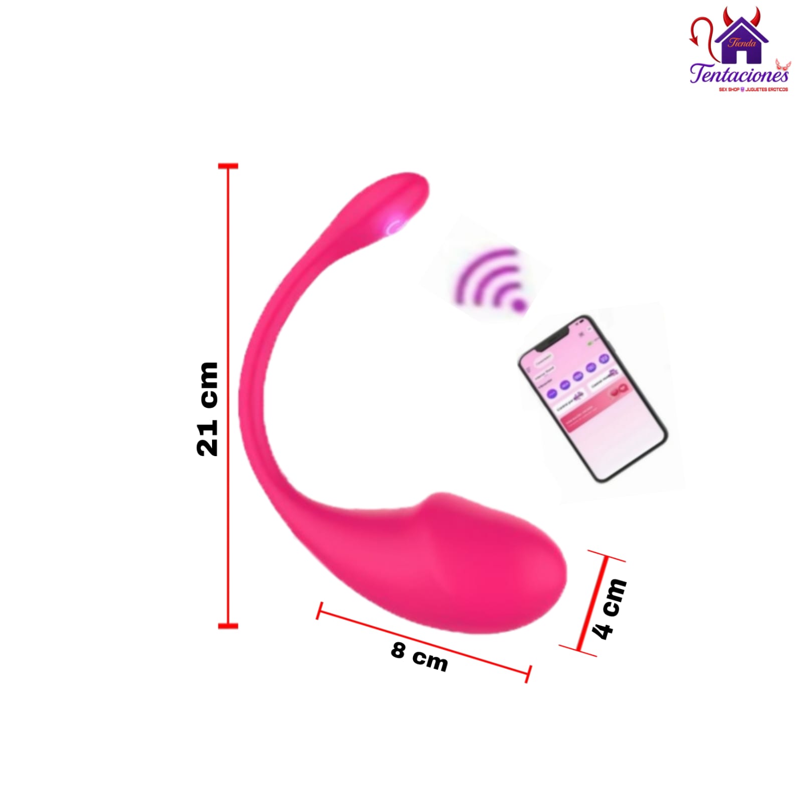 Vibrador Luxe App Recargable - Imagen 3